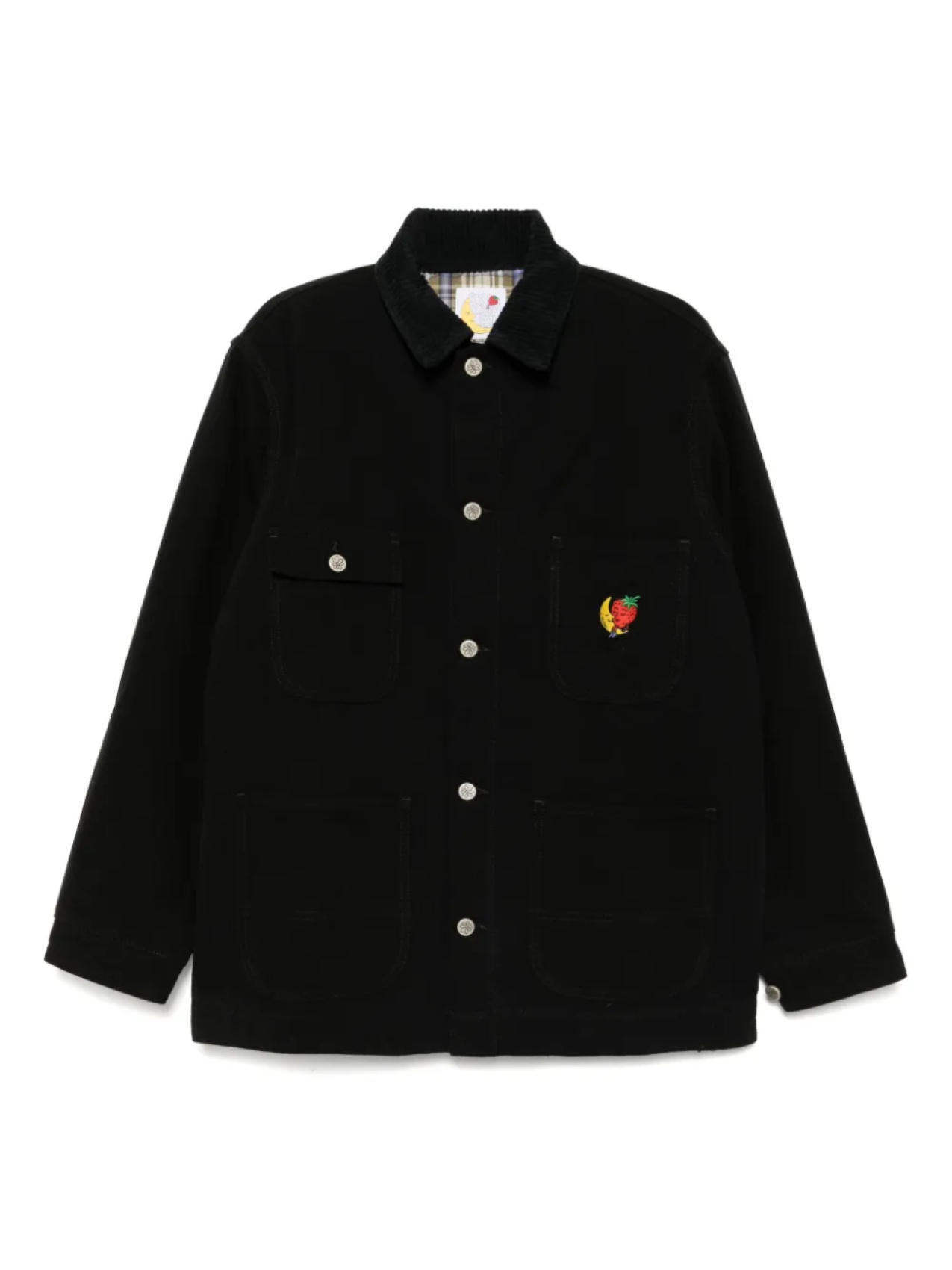 Вышитая джинсовая куртка Sky High Farm, черный
Вышитая джинсовая куртка Sky High Farm, черный