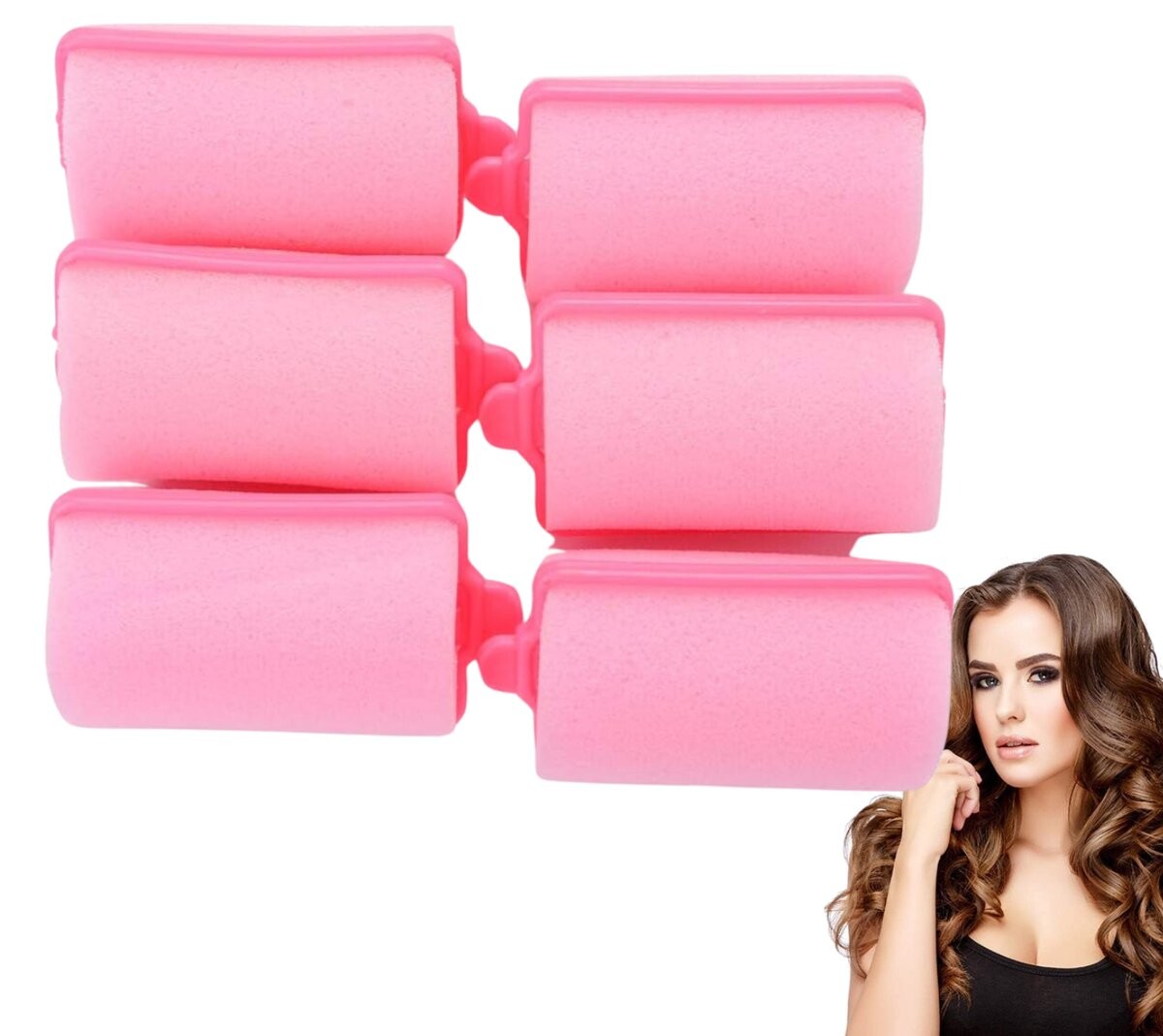 Розовые губчатые бигуди, мягкие для локонов, парикмахерский набор для укладки волос Edibazzar
Розовые губчатые бигуди, мягкие для локонов, парикмахерский набор для укладки волос Edibazzar