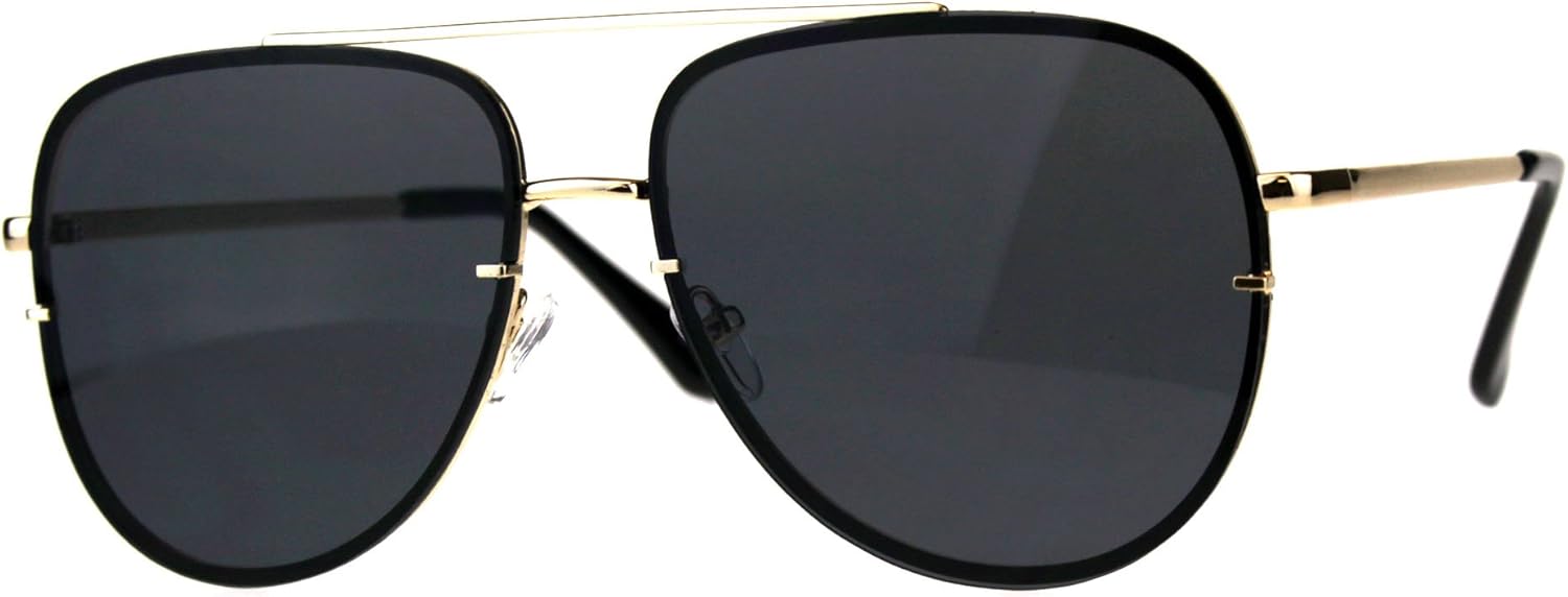 Женские модные солнцезащитные очки с плоской верхней частью, квадратной оправой, в стиле «пилот», авиаторы, золотистые, черные, с защитой от УФ-излучения 400 PASTL, Gold (Black)
Женские модные солнцезащитные очки с плоской верхней частью, квадратной оправой, в стиле «пилот», авиаторы, золотистые, черные, с защитой от УФ-излучения 400 PASTL, Gold (Black)