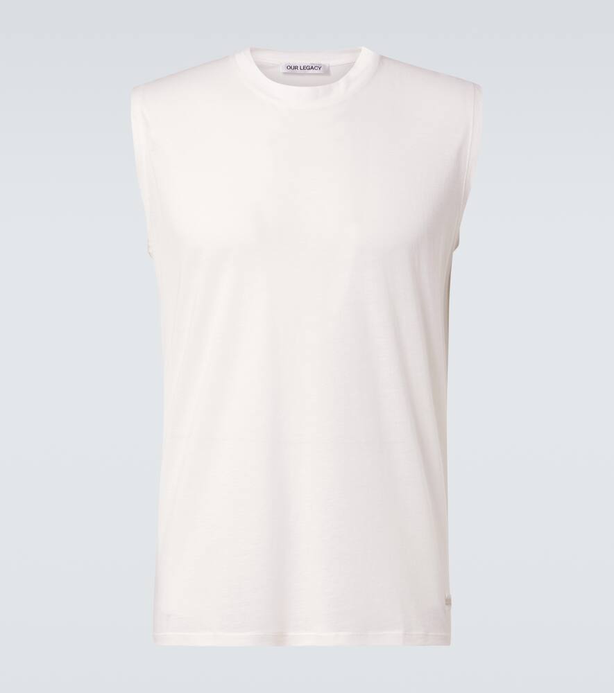 Хлопковая майка Breathe из джерси Our Legacy, White Para Cotton
Хлопковая майка Breathe из джерси Our Legacy, White Para Cotton