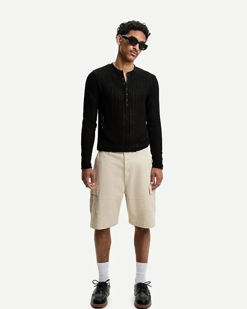 Шорты-бермуды Bershka бежевого цвета
Шорты-бермуды Bershka бежевого цвета