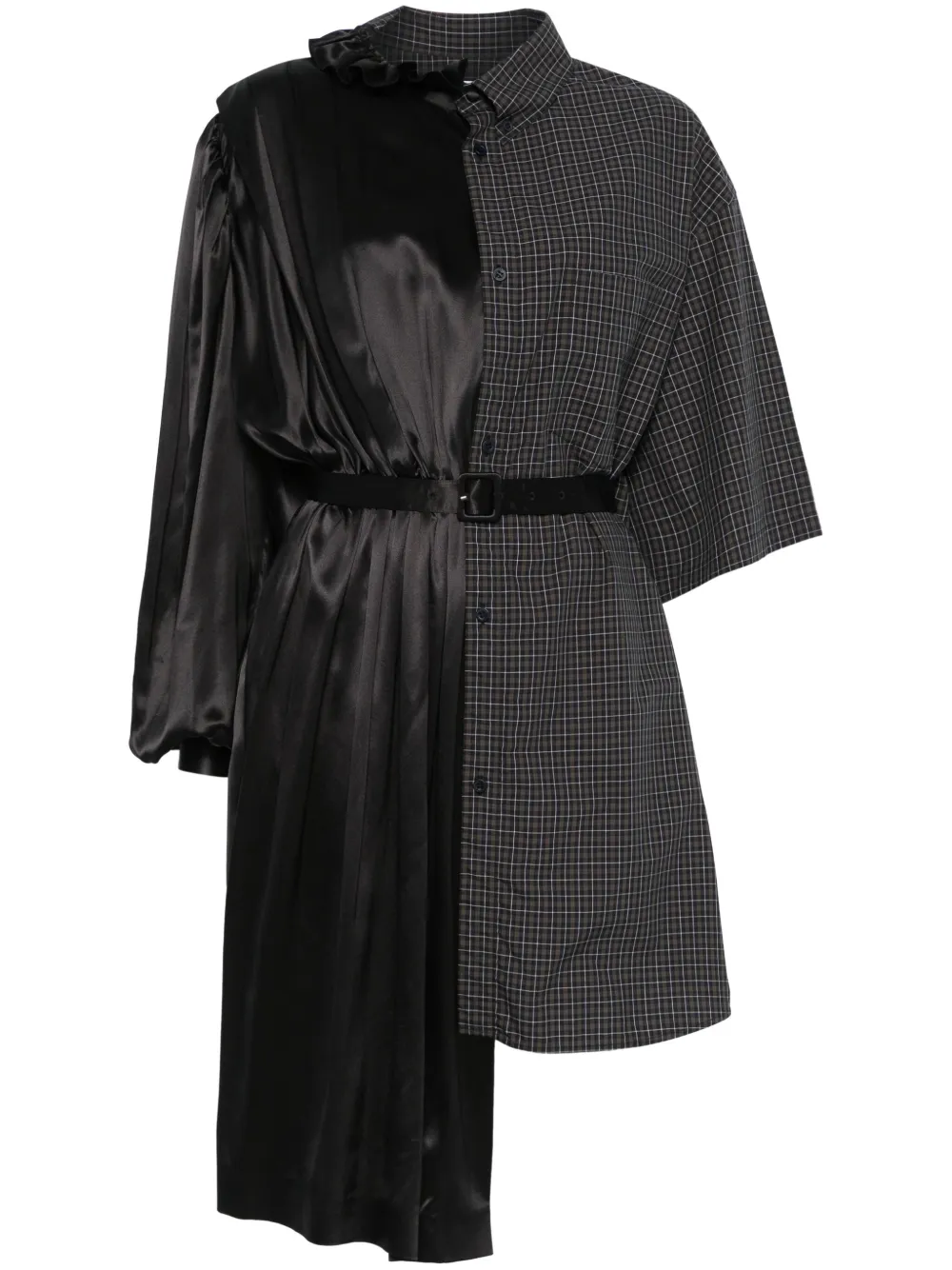 Платье-рубашка 50/50 Balenciaga, черный
Платье-рубашка 50/50 Balenciaga, черный