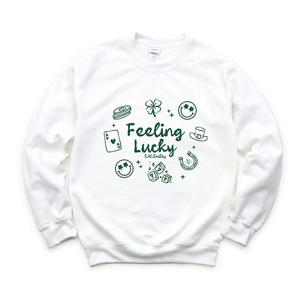 SWSmiley feeling lucky - женский графический свитшот Simply Sage Market, White, Белый, SWSmiley feeling lucky - женский графический свитшот Simply Sage Market, White
SWSmiley feeling lucky - женский графический свитшот Simply Sage Market, White, Белый, SWSmiley feeling lucky - женский графический свитшот Simply Sage Market, White