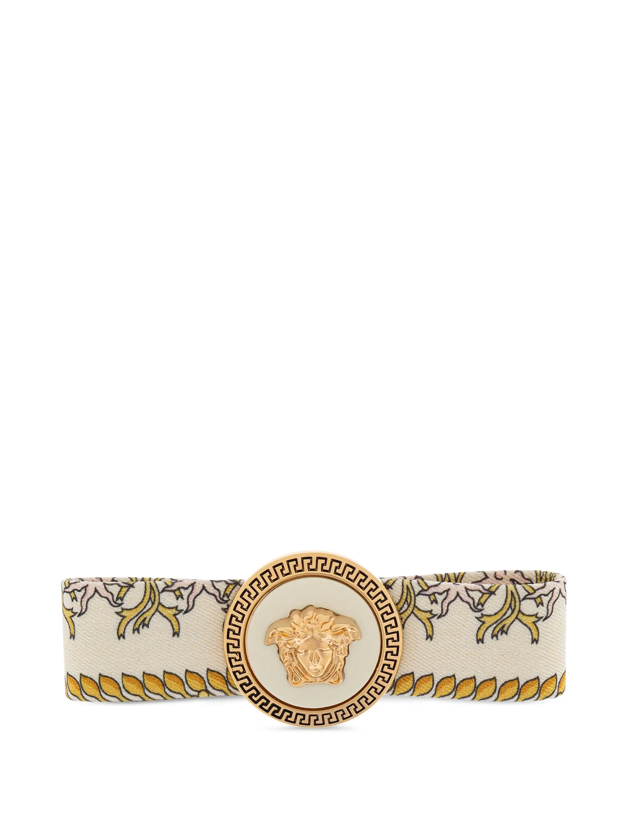 Заколка для волос с декором Medusa Versace, белый
Заколка для волос с декором Medusa Versace, белый