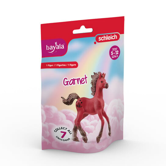 Schleich, Коллекционная статуэтка, Гранат-единорог
Schleich, Коллекционная статуэтка, Гранат-единорог