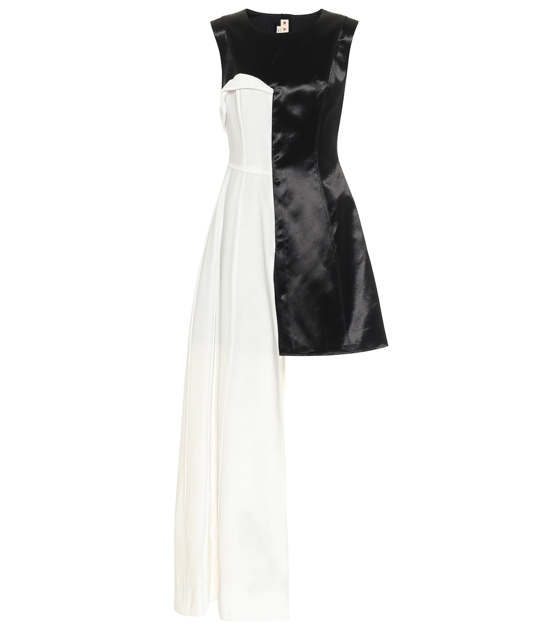 Асимметричное атласное мини-платье Marni, Black Stone White
Асимметричное атласное мини-платье Marni, Black Stone White