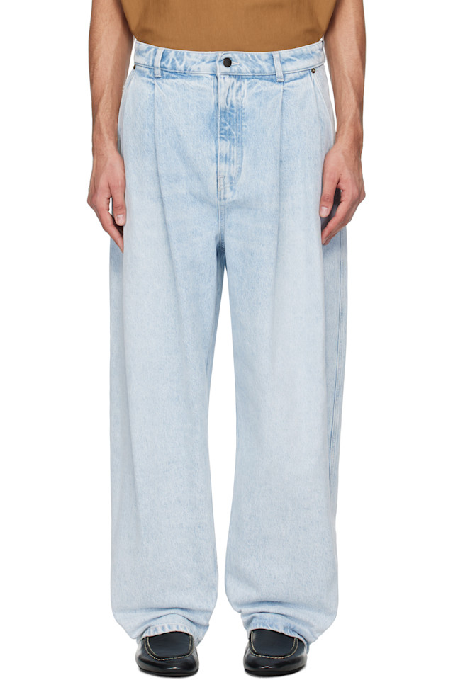 Плиссированные джинсы Hed Mayner, синий
Плиссированные джинсы Hed Mayner, синий