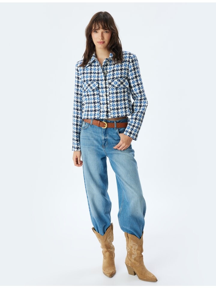 Блейзер KOTON, цвет blau gemustert
Блейзер KOTON, цвет blau gemustert