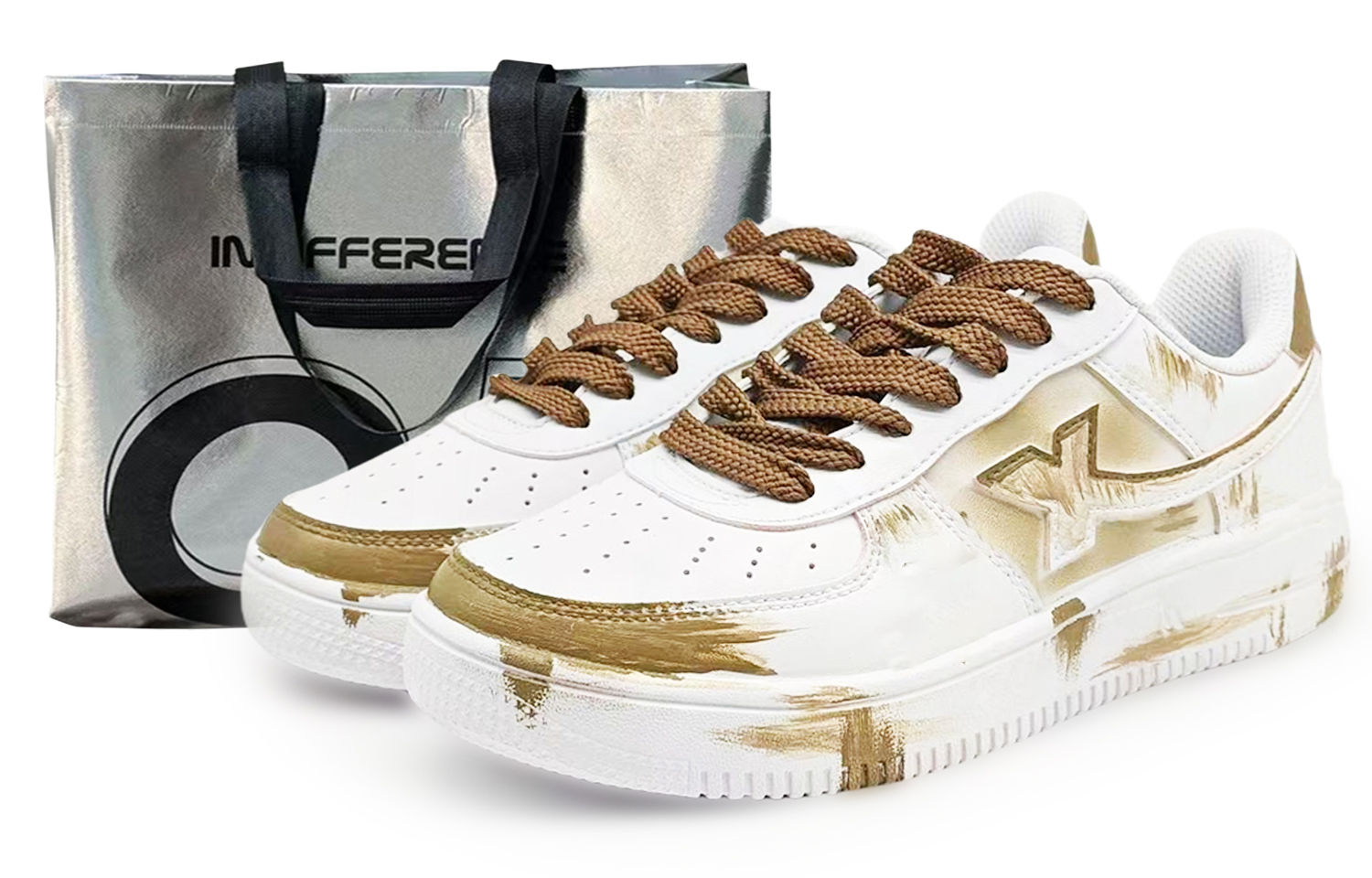 XTEP Кроссовки Air Force One с низким верхом для скейтборда, противоскользящие, износостойкие, мужские, белые
XTEP Кроссовки Air Force One с низким верхом для скейтборда, противоскользящие, износостойкие, мужские, белые