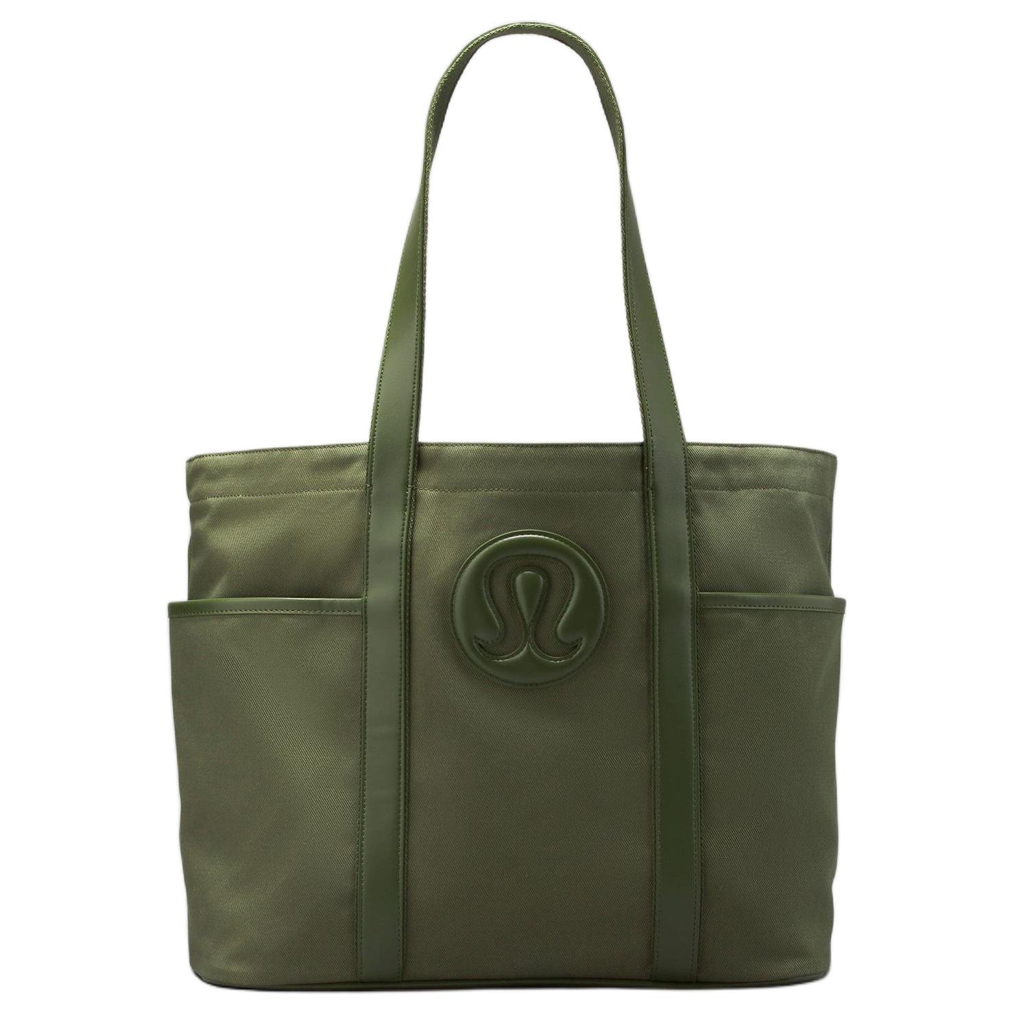 Lululemon Холщовая сумка через плечо унисекс зеленого цвета, Quarters Green
Lululemon Холщовая сумка через плечо унисекс зеленого цвета, Quarters Green