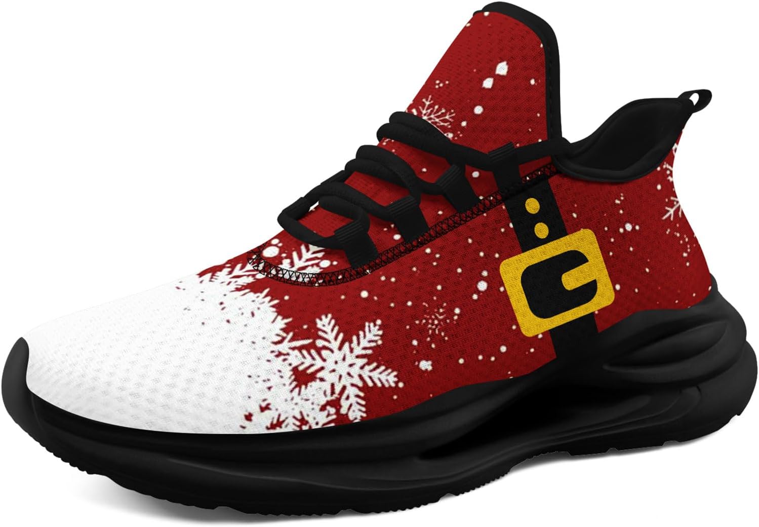 Унисекс легкие кроссовки на Рождество с принтом Санта-Клауса, праздничные беговые кроссовки для мужчин и женщин Awsole, белый/черный/красный/оранжевый
Унисекс легкие кроссовки на Рождество с принтом Санта-Клауса, праздничные беговые кроссовки для мужчин и женщин Awsole, белый/черный/красный/оранжевый