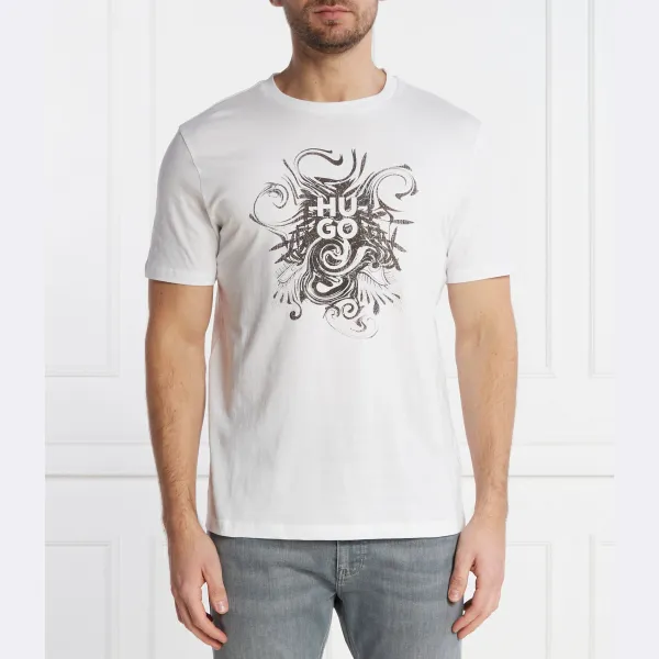 Футболка Dinkerton стандартного кроя Hugo, белый
Футболка Dinkerton стандартного кроя Hugo, белый