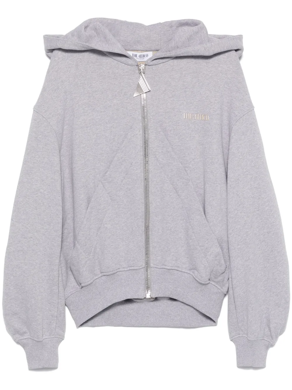 Худи с логотипом The Attico, серый
Худи с логотипом The Attico, серый