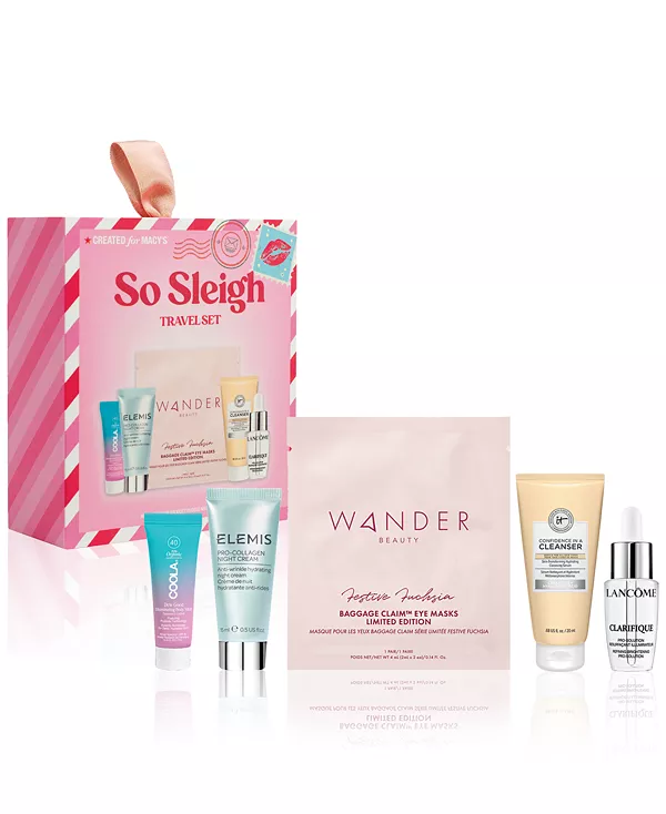 Дорожный набор из 5 предметов для ухода за кожей So Sleigh, созданный для Macy's Created For Macy'S, pink
Дорожный набор из 5 предметов для ухода за кожей So Sleigh, созданный для Macy's Created For Macy'S, pink