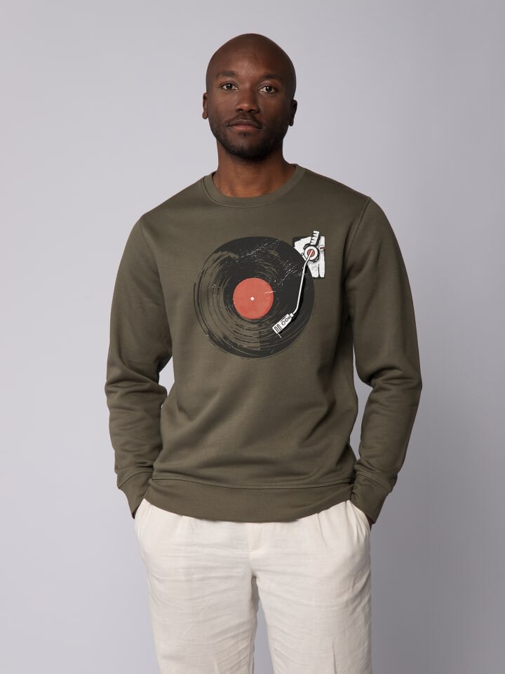 Толстовка wat Apparel Schallplatte, хаки
Толстовка wat Apparel Schallplatte, хаки