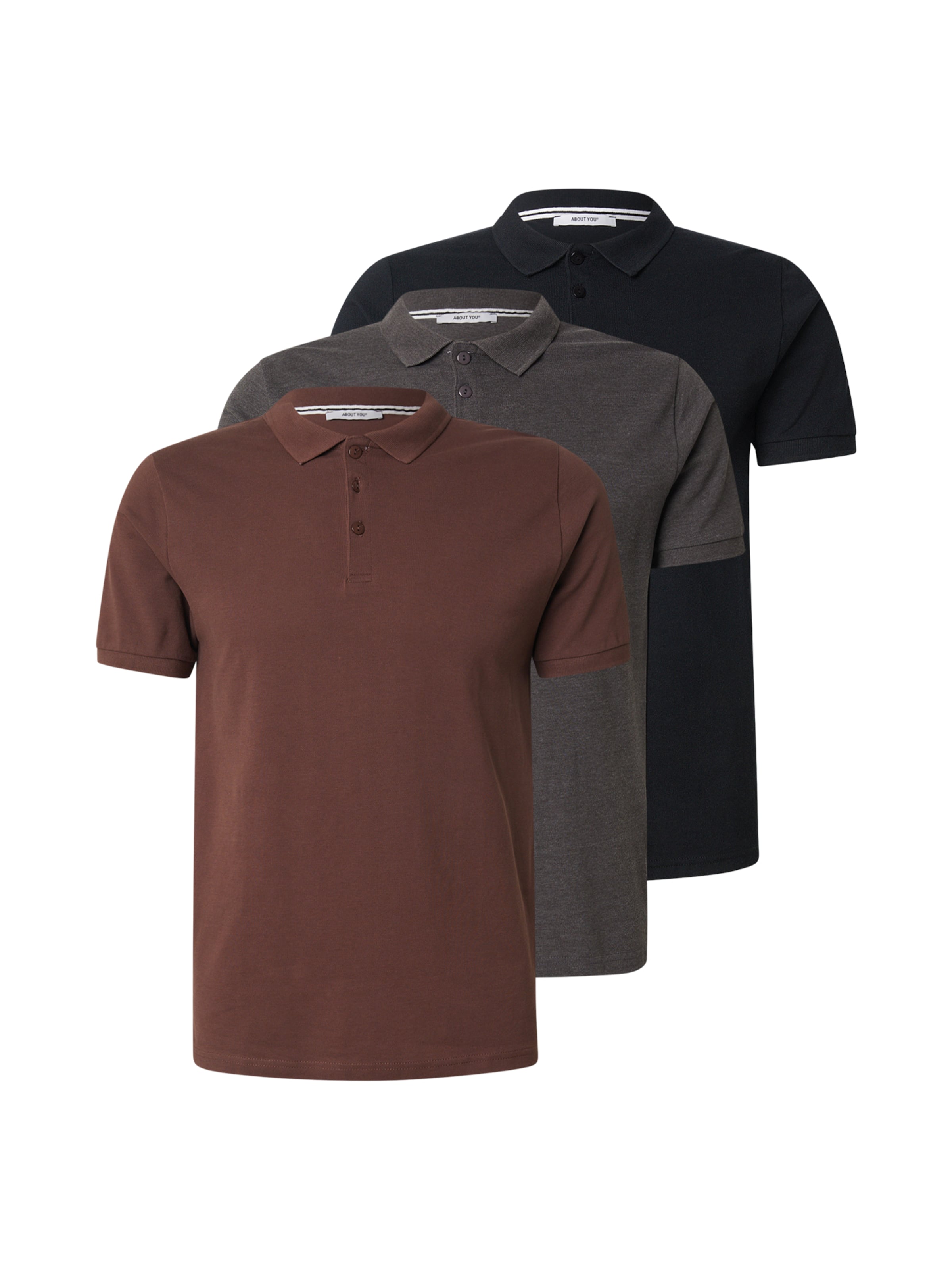 ABOUT YOU Футболка 'Robin' в цвете Chocolate, Dark Grey, Black
ABOUT YOU Футболка 'Robin' в цвете Chocolate, Dark Grey, Black