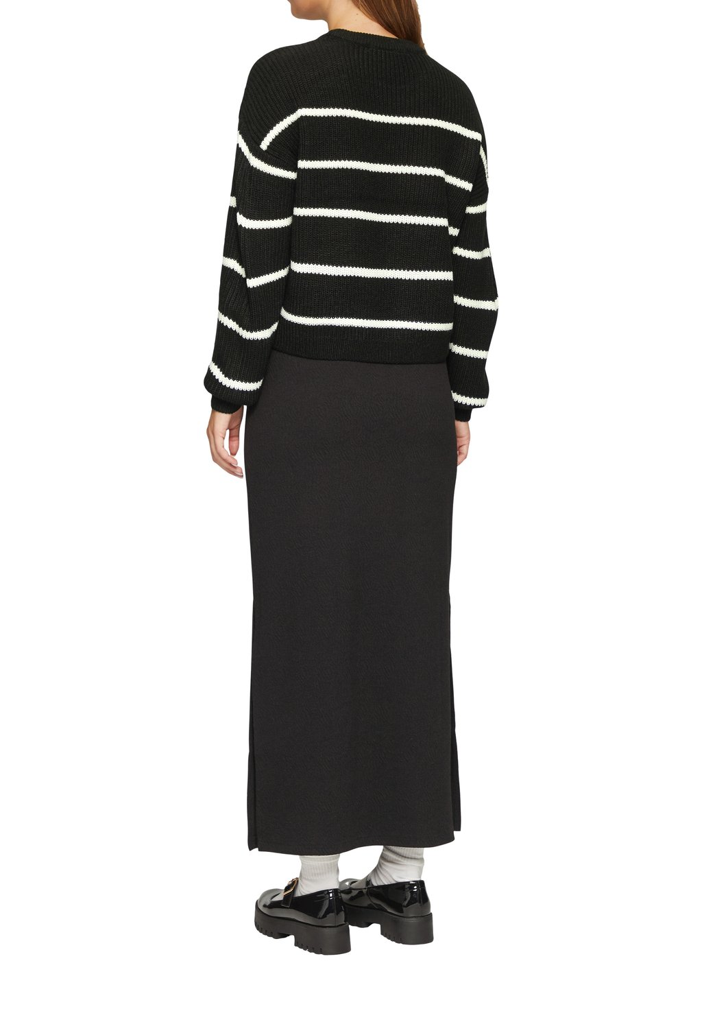 Джемпер MIT RINGELN QS, черный металлик
Джемпер MIT RINGELN QS, черный металлик