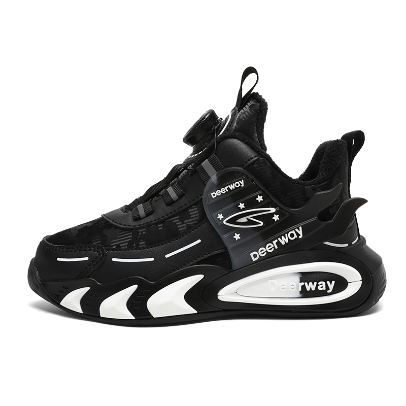 Детские баскетбольные кроссовки с низким верхом, нескользящие, износостойкие, водонепроницаемые, теплые. DEERWAY, черный
Детские баскетбольные кроссовки с низким верхом, нескользящие, износостойкие, водонепроницаемые, теплые. DEERWAY, черный