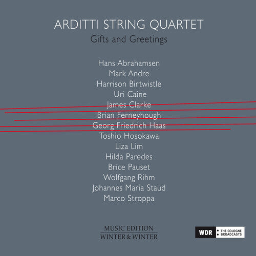 CD диск Arditti String Quartet: Gifts & Greetings
CD диск Arditti String Quartet: Gifts & Greetings