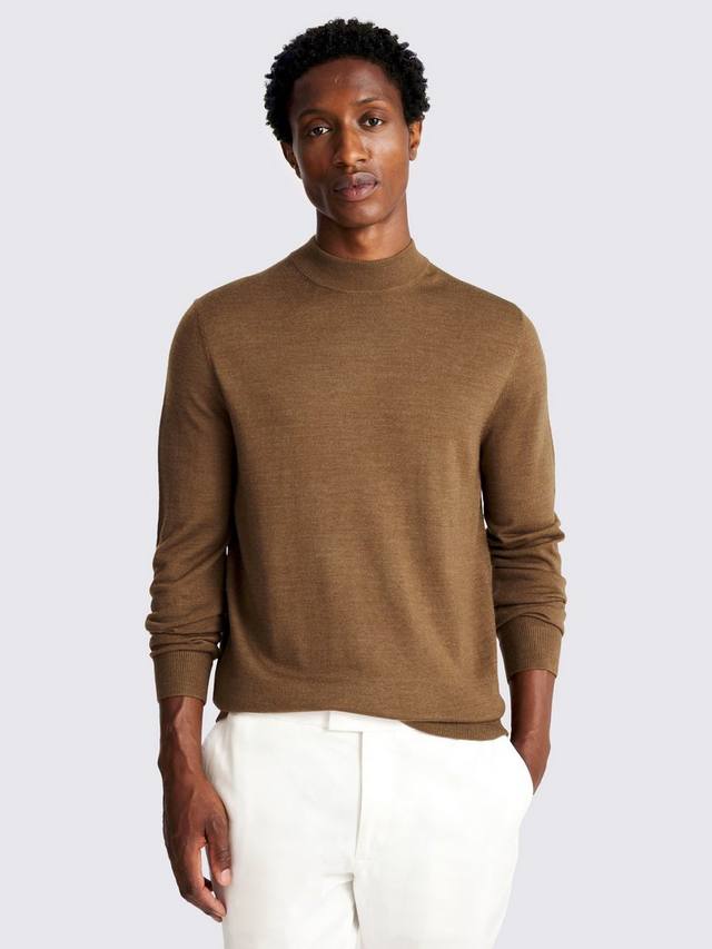 Свитер с высоким воротником из смесовой шерсти мериноса Cerise Moss, Tobacco
Свитер с высоким воротником из смесовой шерсти мериноса Cerise Moss, Tobacco