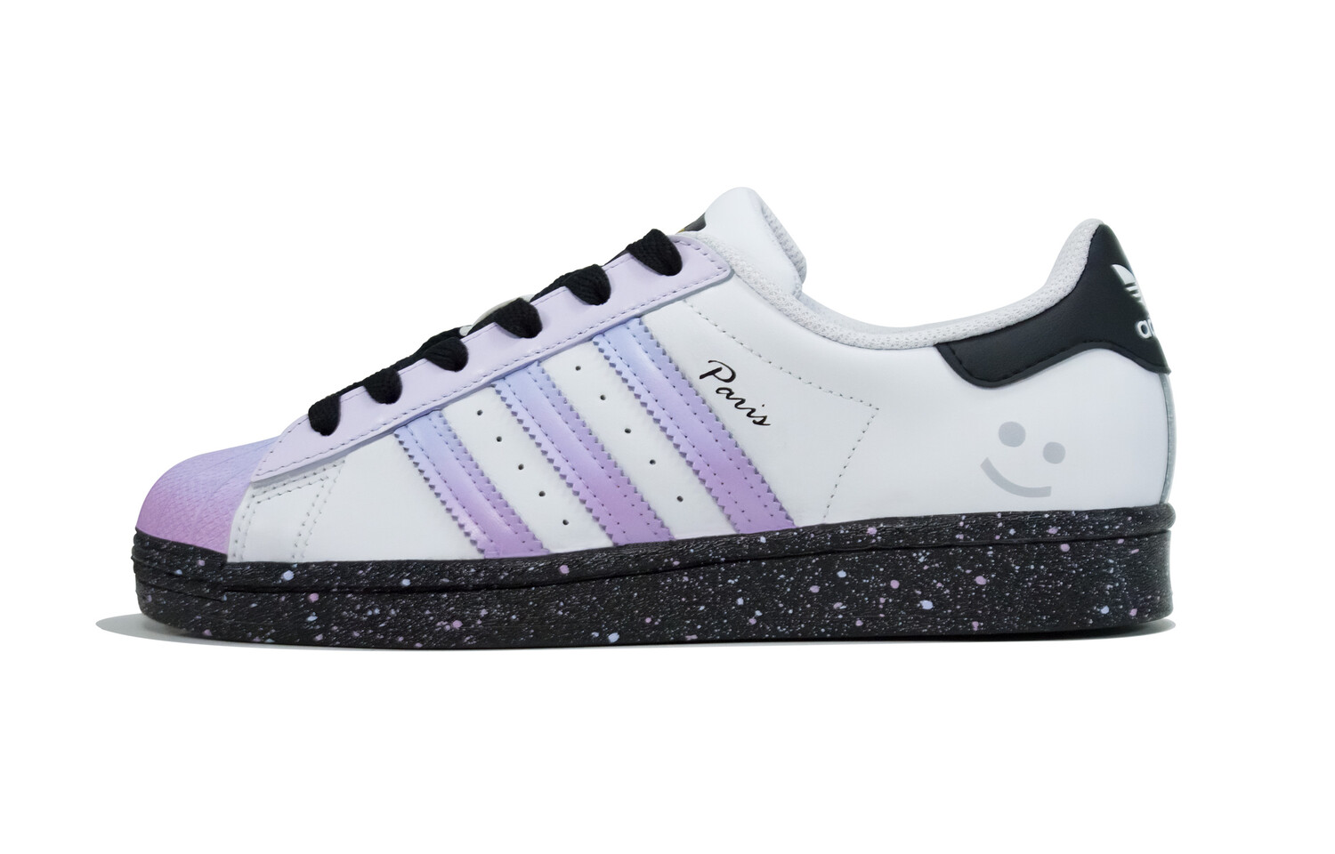 Кроссовки adidas originals Superstar Skateboarding Shoes Unisex Low-top White/black/purple, цвет Light Lavender
Кроссовки adidas originals Superstar Skateboarding Shoes Unisex Low-top White/black/purple, цвет Light Lavender