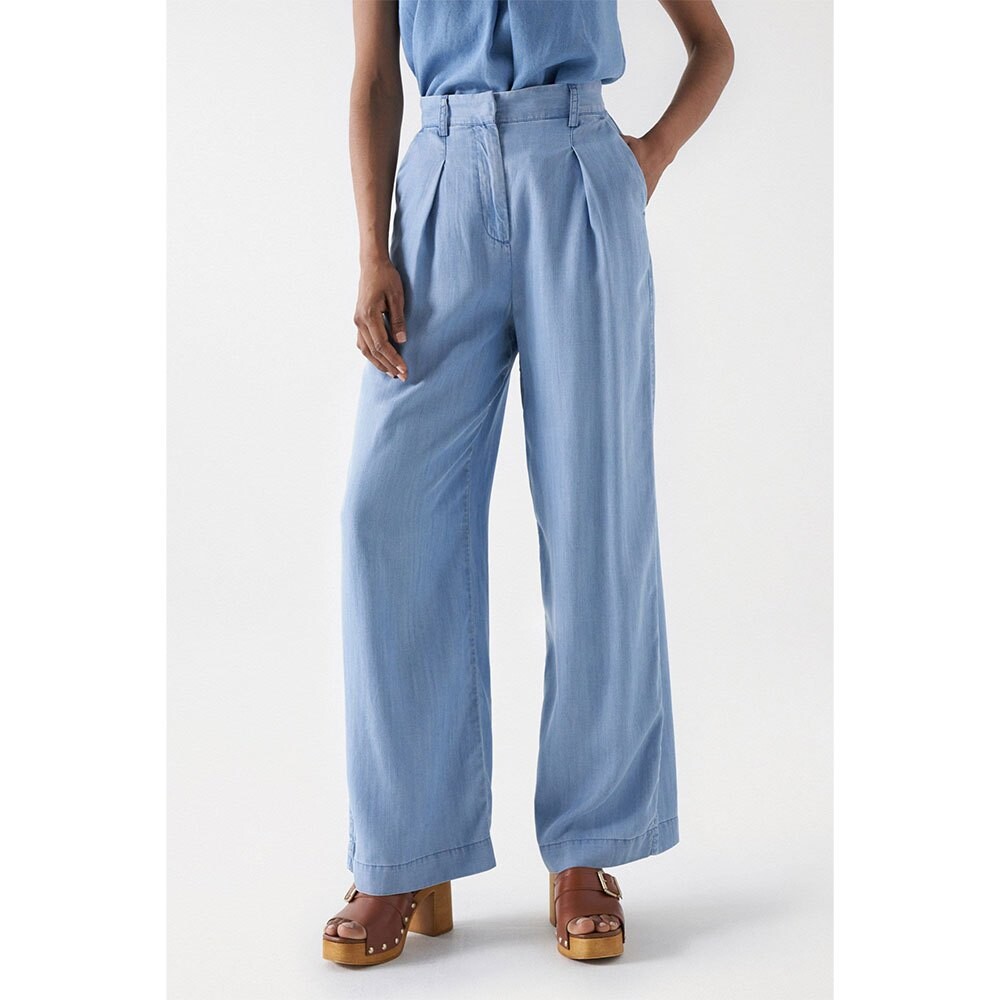 Брюки Salsa Jeans 21008156 Palazzo Fit, синий
Брюки Salsa Jeans 21008156 Palazzo Fit, синий