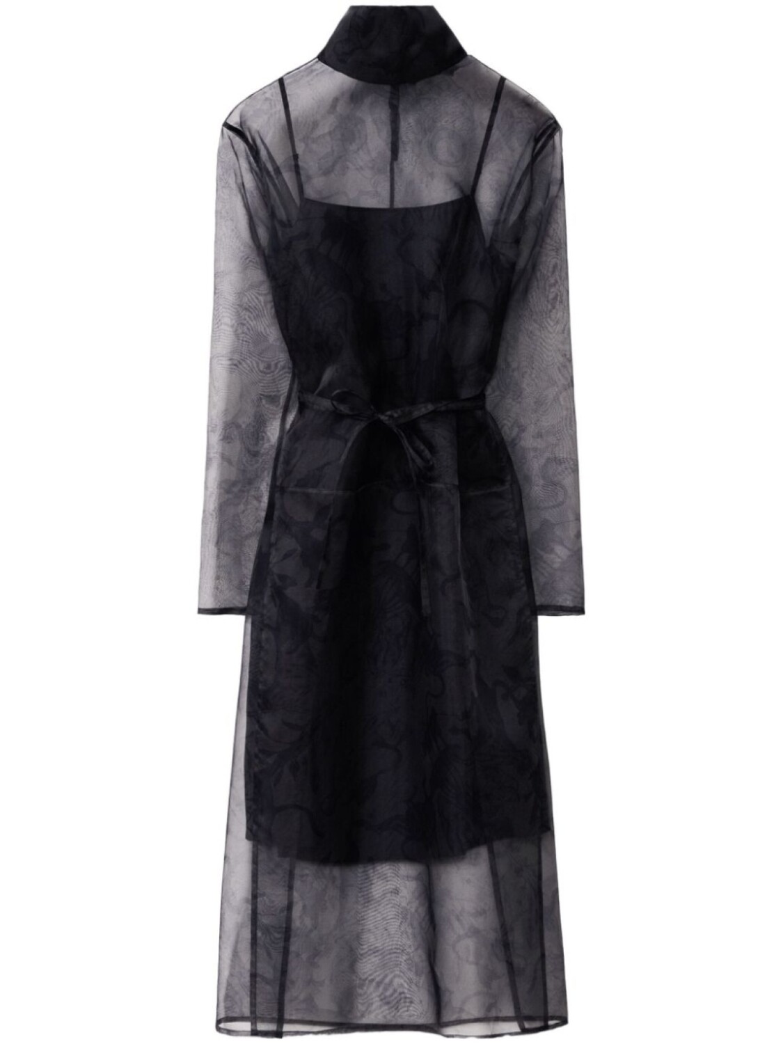 Принтованное шелковое платье-миди Fabiana Filippi, черный
Принтованное шелковое платье-миди Fabiana Filippi, черный