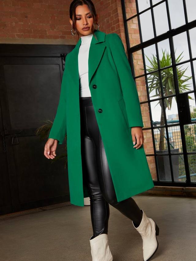 Однобортное пальто Chi Chi London, Green
Однобортное пальто Chi Chi London, Green