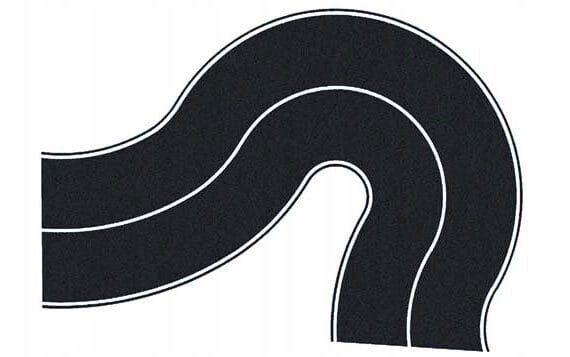 Фольгированная - асфальтированная дорога на повороте H0, Noch 60701
Фольгированная - асфальтированная дорога на повороте H0, Noch 60701