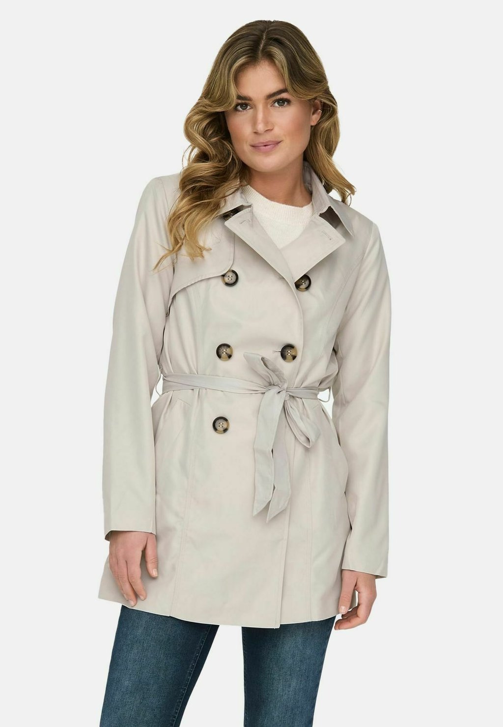 Пальто-тренч ONLY, белый
Пальто-тренч ONLY, белый