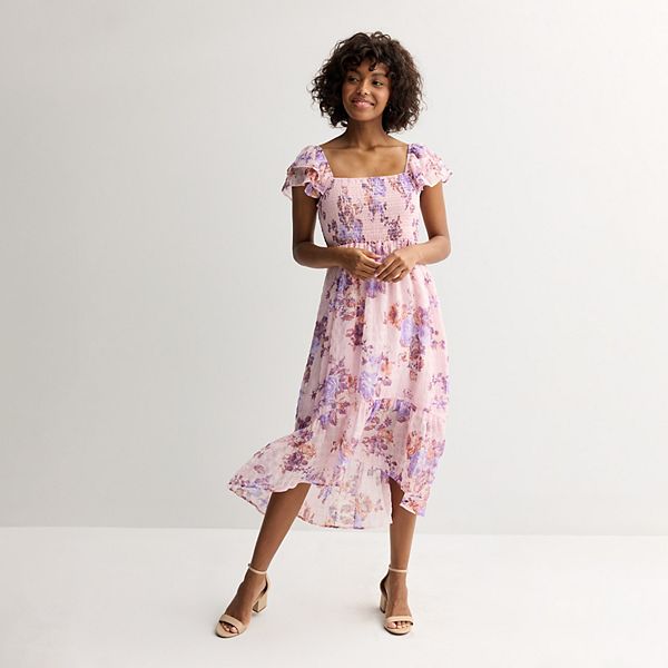 Платье Juniors с асимметричным подолом и ремешками Rewind, Lavendar Floral
Платье Juniors с асимметричным подолом и ремешками Rewind, Lavendar Floral