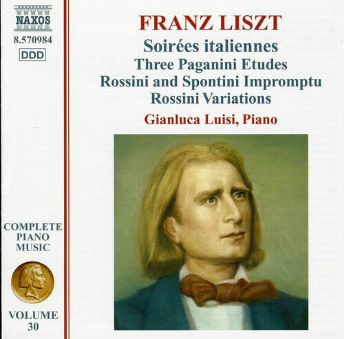 CD диск Liszt / Luisi: Complete Piano Music: Soirees Italiennes 30
CD диск Liszt / Luisi: Complete Piano Music: Soirees Italiennes 30