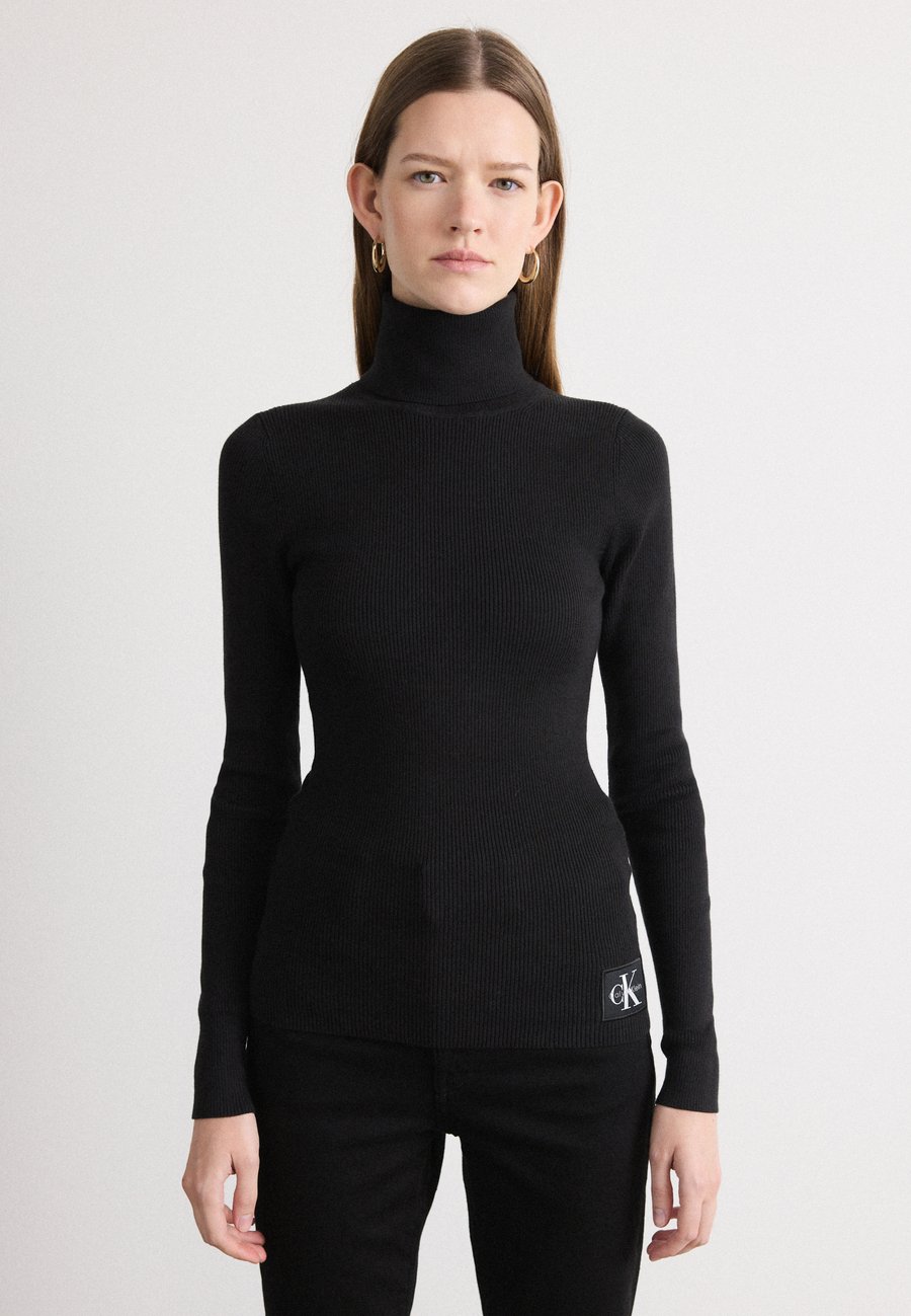 Джемпер Calvin Klein Jeans LABEL ROLL NECK, Black
Джемпер Calvin Klein Jeans LABEL ROLL NECK, Black