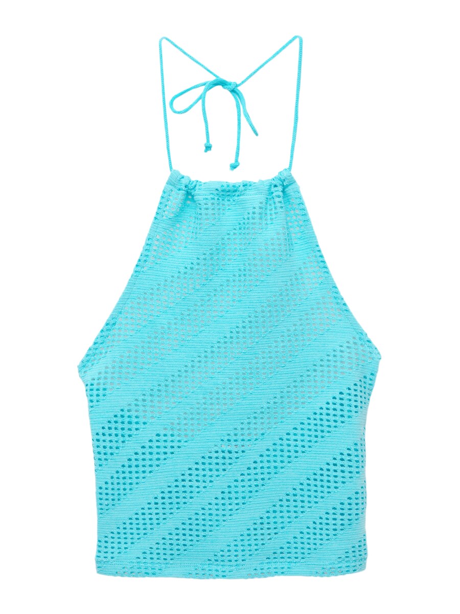 Вязаный топ Pull&Bear, зеленый
Вязаный топ Pull&Bear, зеленый