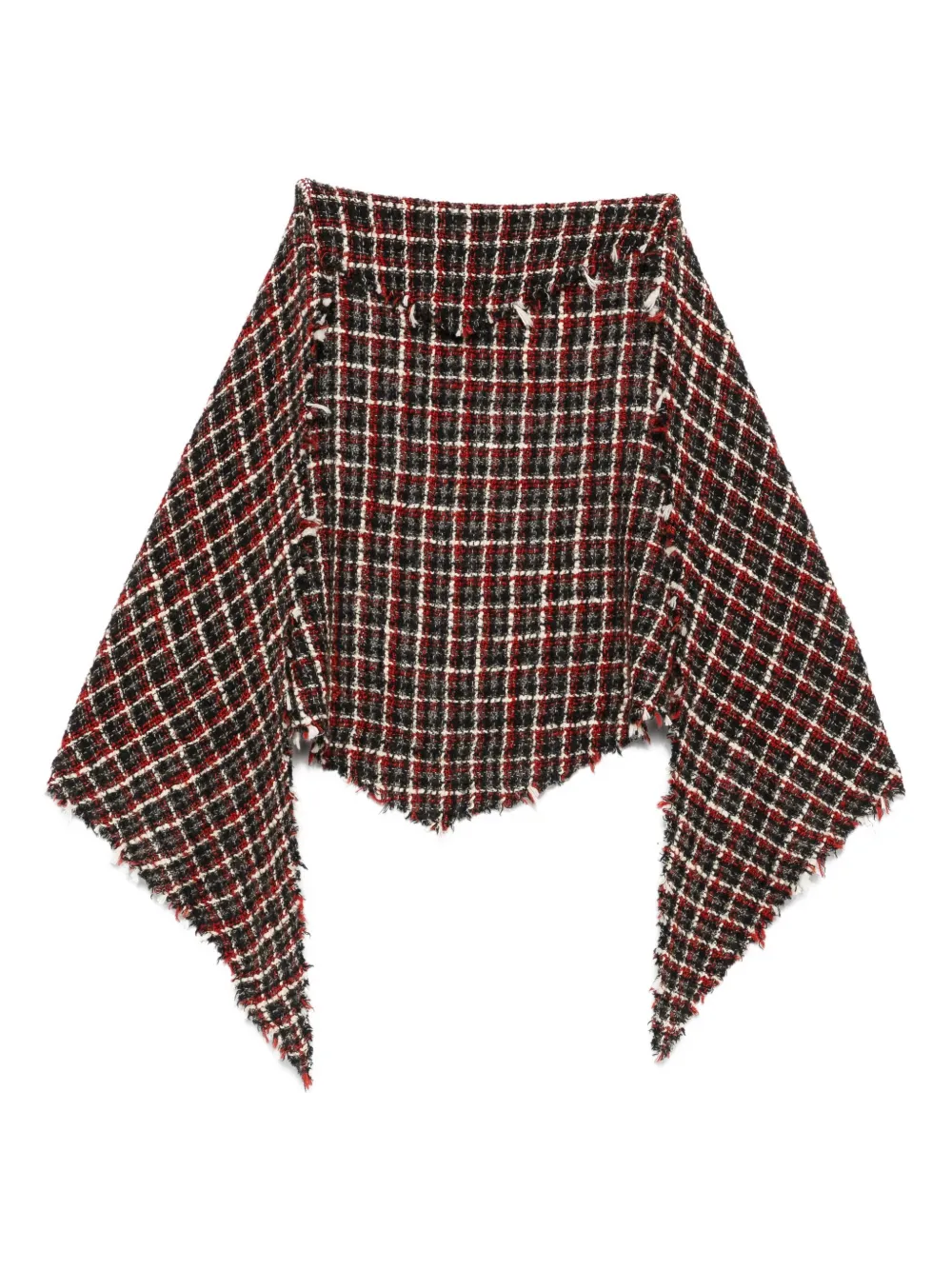 Шарф в клетку с бахромой FALIERO SARTI, черный
Шарф в клетку с бахромой FALIERO SARTI, черный