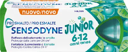 Зубная паста Junior для детей 6-12 лет - Sensodyne
Зубная паста Junior для детей 6-12 лет - Sensodyne