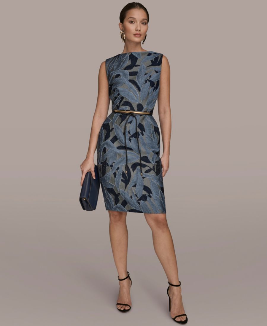 Женское платье без рукавов с круглым вырезом Donna Karan New York, Blue gray
Женское платье без рукавов с круглым вырезом Donna Karan New York, Blue gray