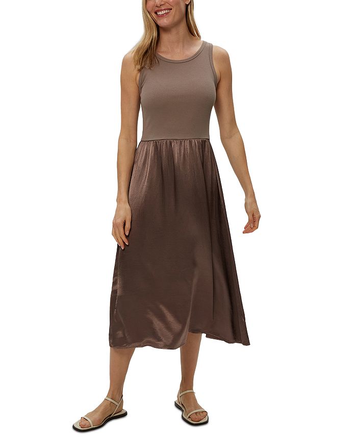 Платье-майка Bridgette из комбинированных материалов Michael Stars, коричневый
Платье-майка Bridgette из комбинированных материалов Michael Stars, коричневый