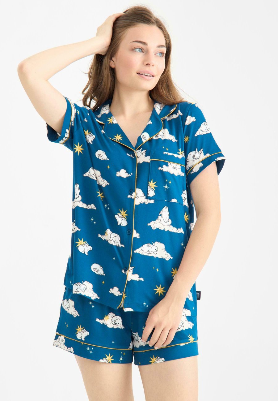 Пижамный комплект Chelsea Peers SET, Teal
Пижамный комплект Chelsea Peers SET, Teal