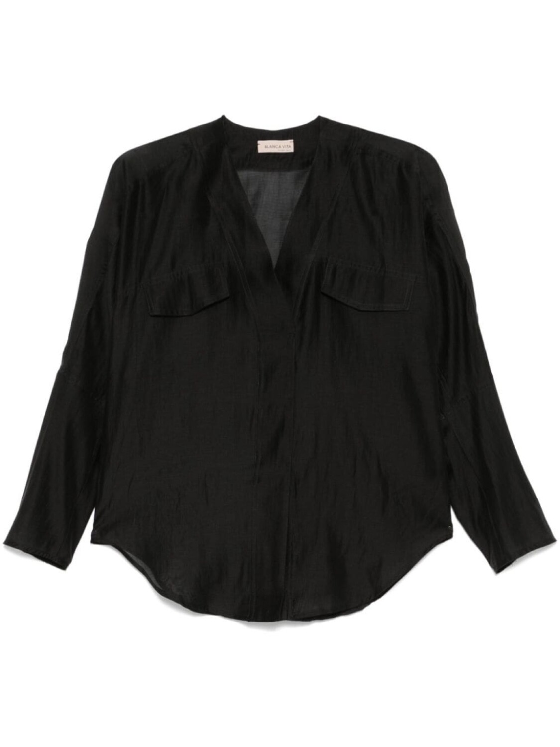 Блузка с V-образным вырезом Blanca Vita, черный
Блузка с V-образным вырезом Blanca Vita, черный