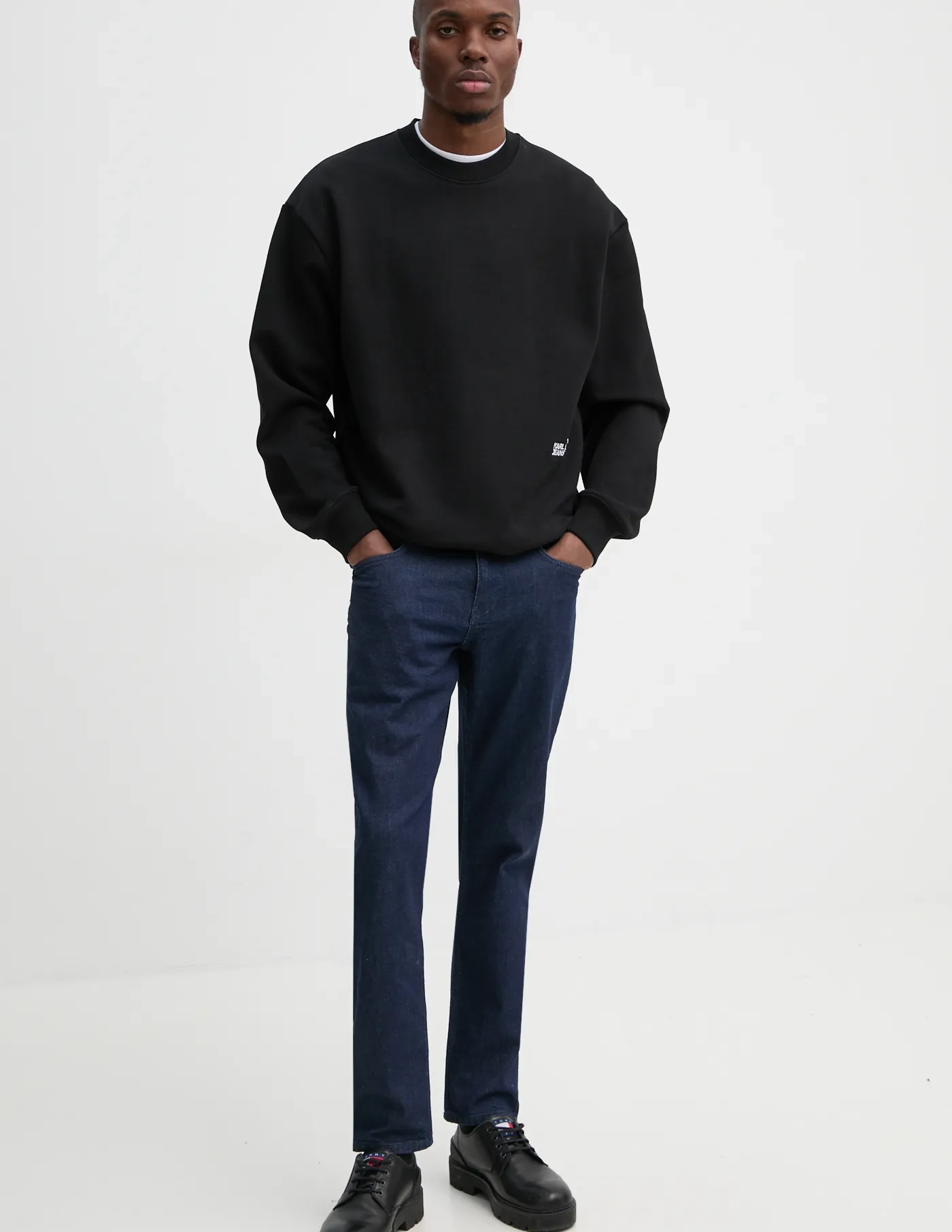 Хлопковая толстовка Karl Lagerfeld Jeans, черный
Хлопковая толстовка Karl Lagerfeld Jeans, черный