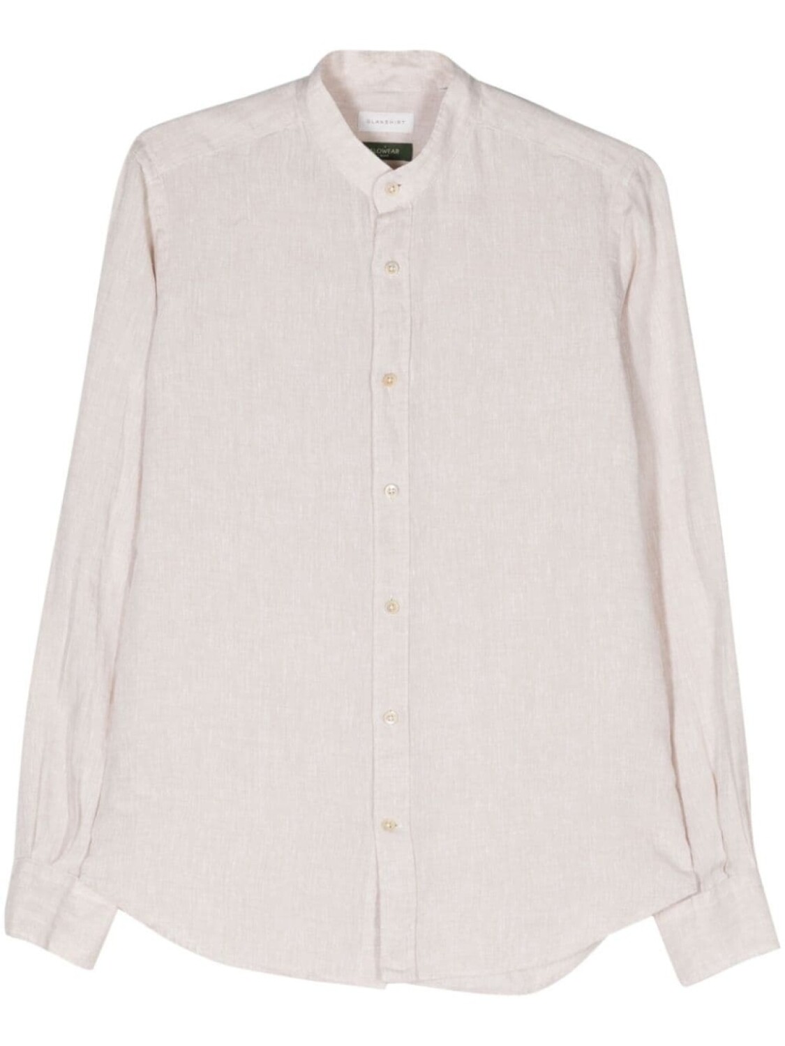 Льняная рубашка с воротником-стойкой Glanshirt, бежевый
Льняная рубашка с воротником-стойкой Glanshirt, бежевый