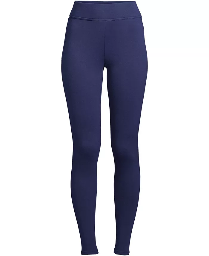 Женские леггинсы High Rise с карманами и флисовой подкладкой Lands' End, синий
Женские леггинсы High Rise с карманами и флисовой подкладкой Lands' End, синий