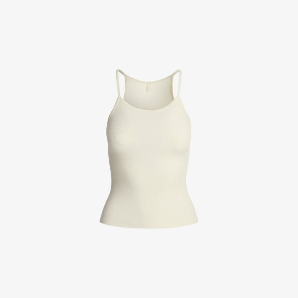 Майка Skims с круглым вырезом из хлопкового джерси, сливочный
Майка Skims с круглым вырезом из хлопкового джерси, сливочный