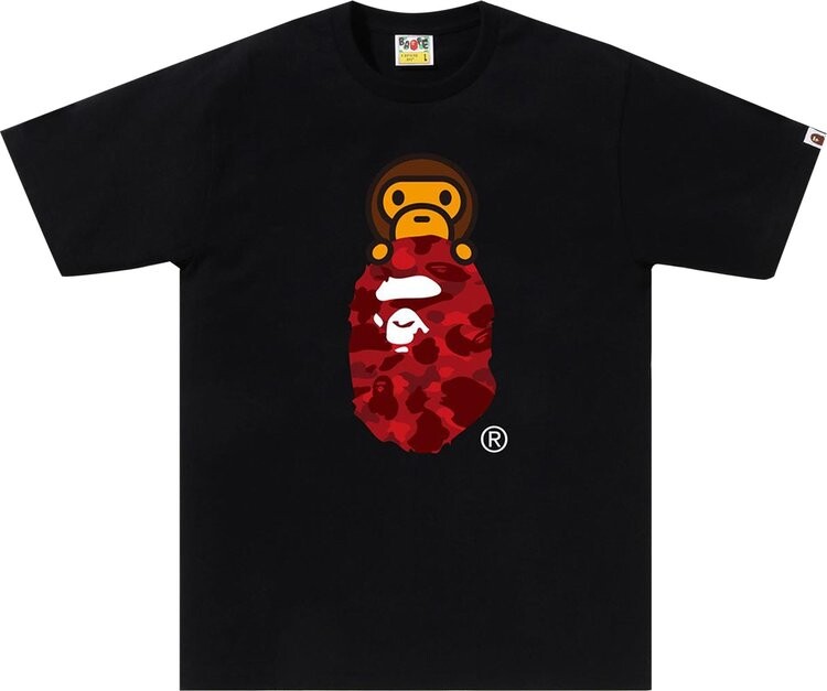 Футболка BAPE Color Camo Milo On Ape Head 'Black/Red', черный
Футболка BAPE Color Camo Milo On Ape Head 'Black/Red', черный