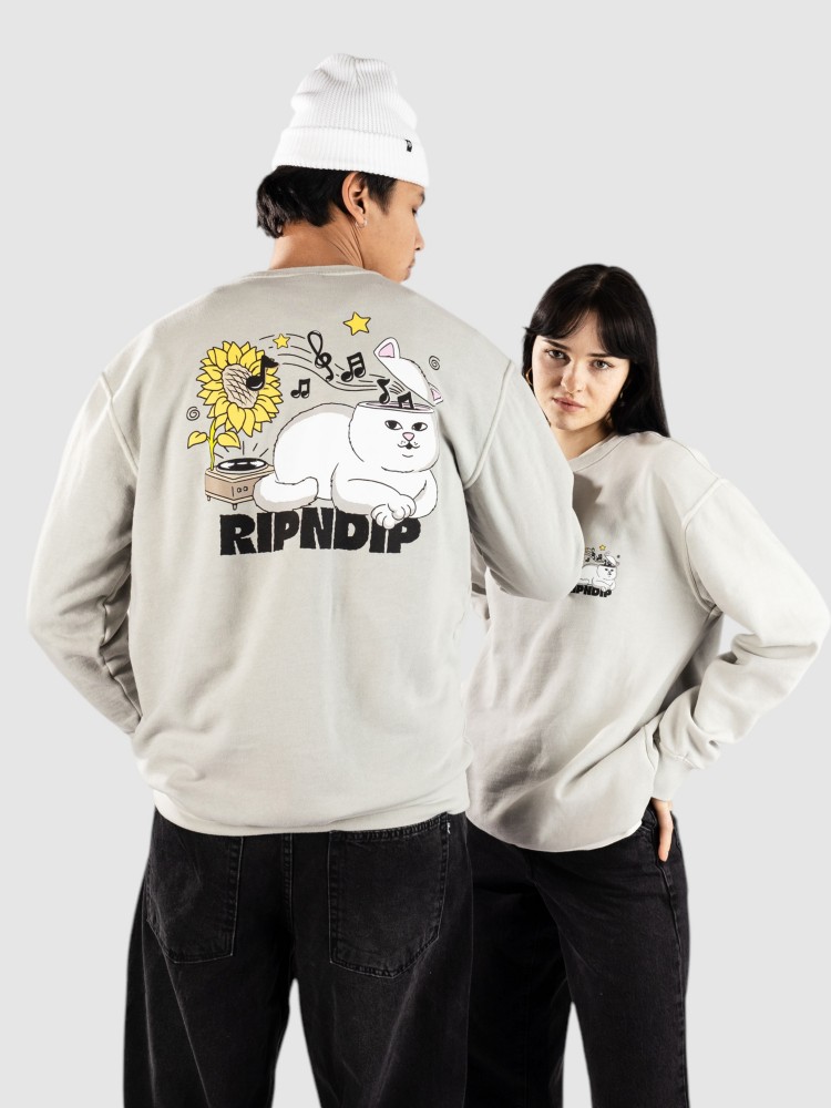 Свитер RIPNDIP No Music No Life Sweater, gray
Свитер RIPNDIP No Music No Life Sweater, gray