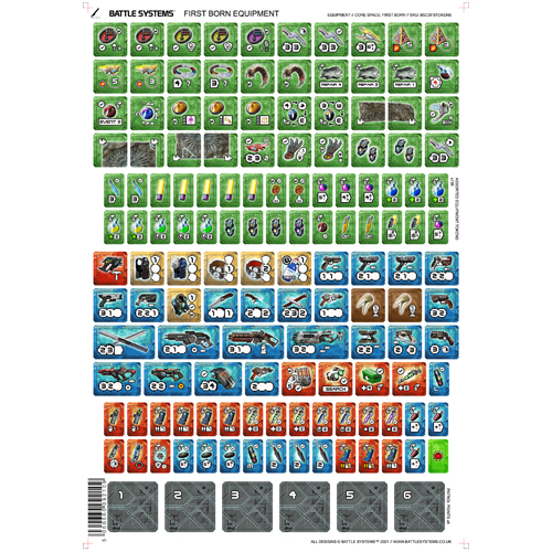 Настольная игра Core Space First Born Equipment
Настольная игра Core Space First Born Equipment