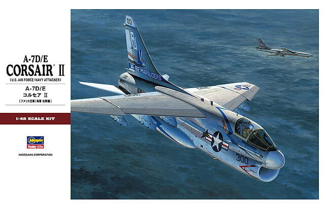 A-7D/E Corsair II 1:48 Hasegawa PT47
A-7D/E Corsair II 1:48 Hasegawa PT47