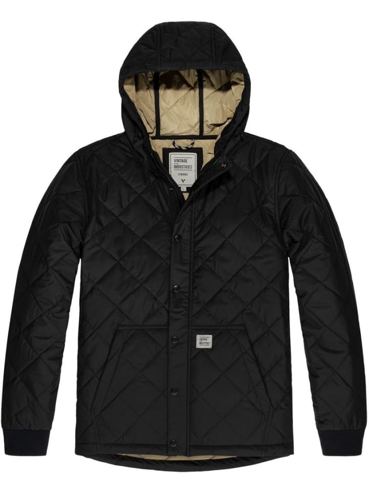 Стеганая куртка Vintage Industries Steppjacke, черный
Стеганая куртка Vintage Industries Steppjacke, черный