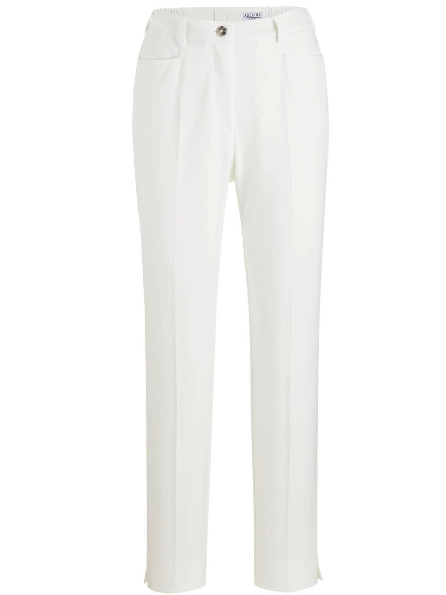 Узкие брюки со складками Goldner Adelina, белый
Узкие брюки со складками Goldner Adelina, белый
